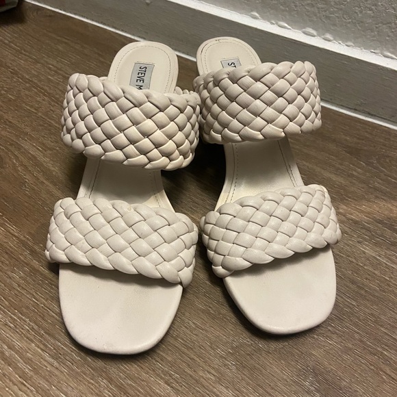 Daphnee braided block heel sandal - Picture 1 of 7